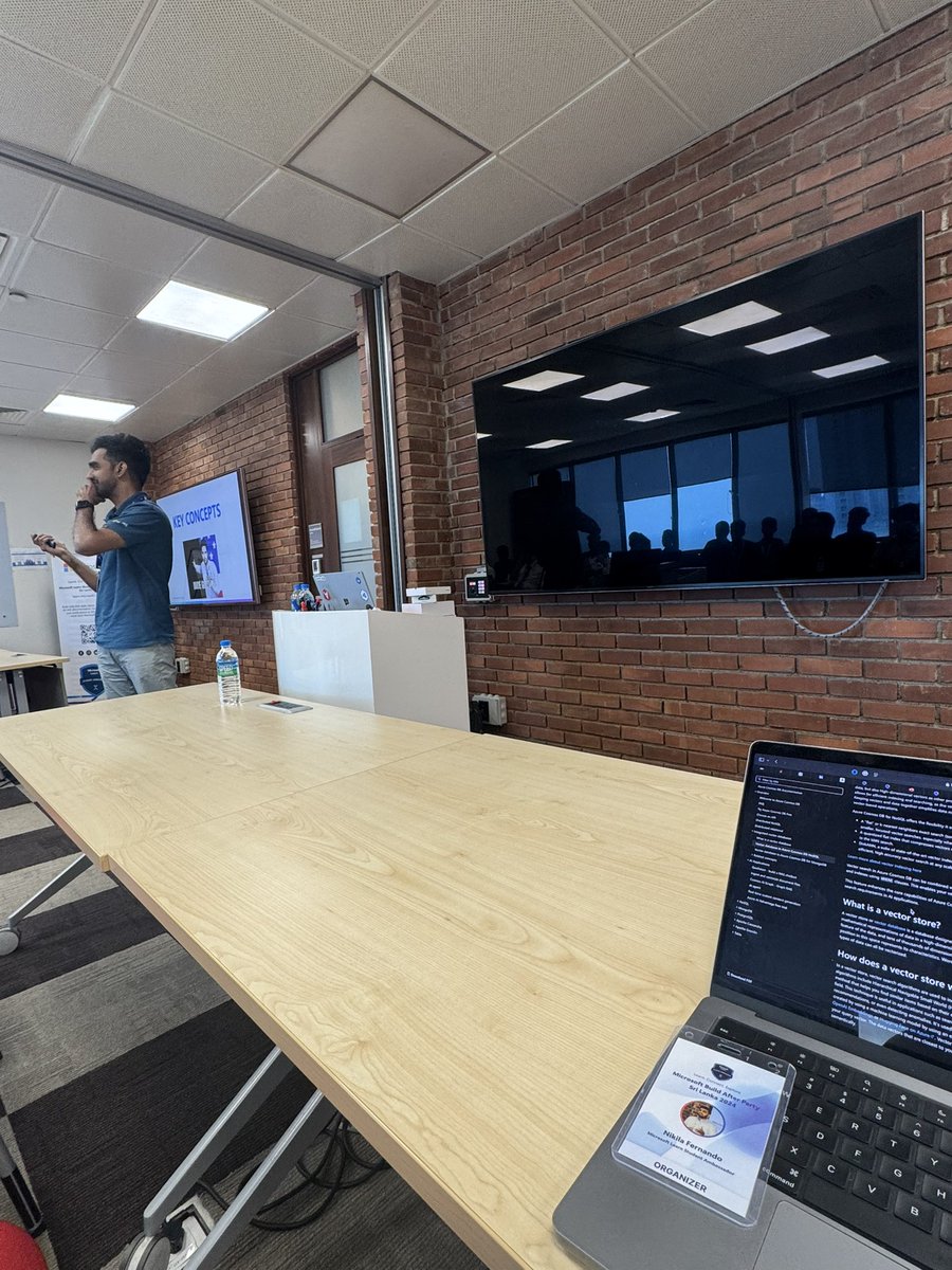 Nikila Fernando (@nikilafernando) on Twitter photo Building AI Enabled Intelligent Application Using Azure Cosmos DB by <a href="/kokkisajee/">Sajeetharan</a>
.
Microsoft Build After Party: Season of AI Sri Lanka!  Building AI Enabled Intelligent Application Using Azure Cosmos DB by <a href="/kokkisajee/">Sajeetharan</a>
.
Microsoft Build After Party: Season of AI Sri Lanka! 