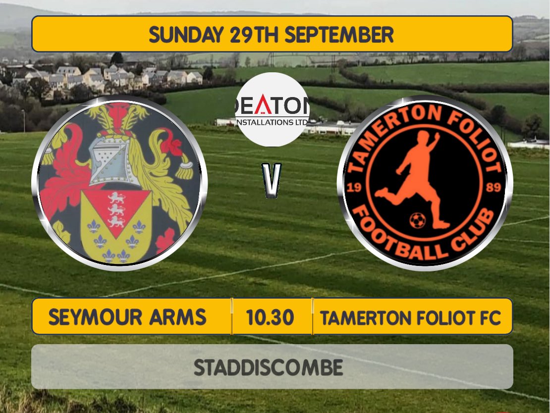 Tamerton Foliot F C (@tffcmens) on Twitter photo Tomorrow the lads take on Seymour Arms in the Ken Rickard cup
With a full squad available for the first time this season selection was difficult
Let’s keep this good run going 🧡🖤
<a href="/PLsportsnews/">PlymouthSportsNews</a>
<a href="/SundayLeagueDay/">Sunday League Day</a>
<a href="/swsportsnews/">South West Sports News</a> Tomorrow the lads take on Seymour Arms in the Ken Rickard cup
With a full squad available for the first time this season selection was difficult
Let’s keep this good run going 🧡🖤
<a href="/PLsportsnews/">PlymouthSportsNews</a>
<a href="/SundayLeagueDay/">Sunday League Day</a>
<a href="/swsportsnews/">South West Sports News</a>