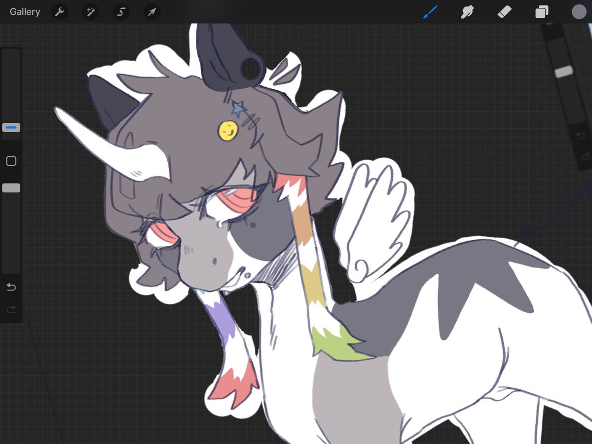 snuffbite's tweet photo. oh nooooo mort’s become a pony 😵‍��😵‍💫 https://t.co/ZcMQYBczao
