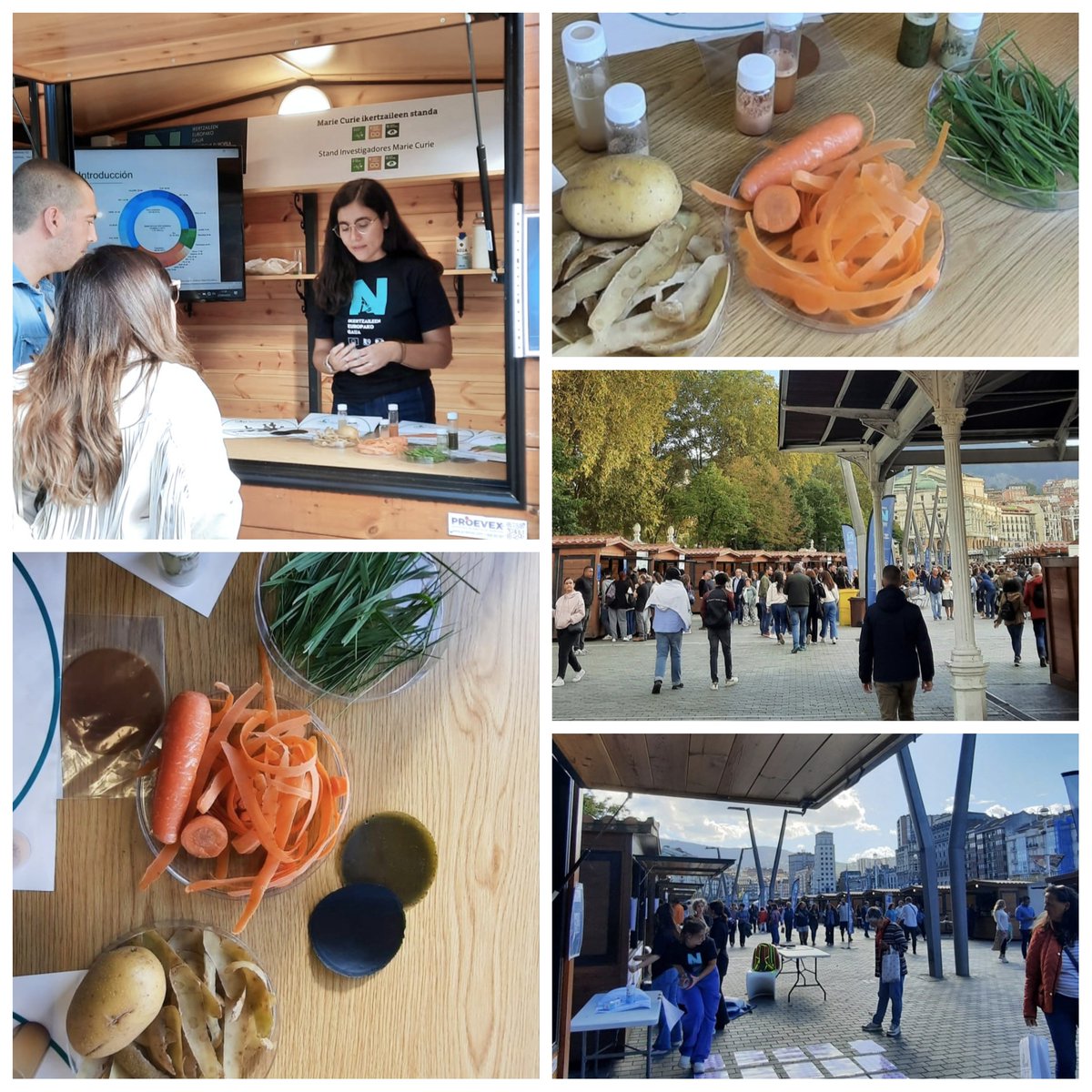 M07Dani's tweet image. Last night, I was at the #EuropeanResearchersNight at the #MarieCurie researchers&apos; stand, talking about biodegradable plastics and biomass-derived materials in the context of NEOPLASTICS proyect🌿 A great opportunity to share sustainable science! @MSCActions @EU_Commission