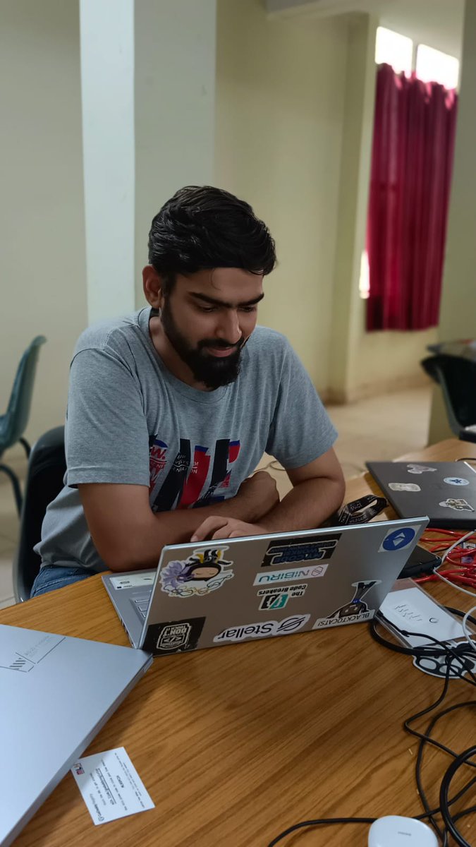 0xAdnan14's tweet photo. Guess what? Technomads are live at @HackTheSpace_! Ready to make the most out of it. Loving the vibe here, it's gonna be great. Who knows, we might even win haha. LFG! 🚀 #HackTheSpace #HTS2024 #HackTheSpaceChallenge #mlh #htss2 https://t.co/VdPYLQsygO