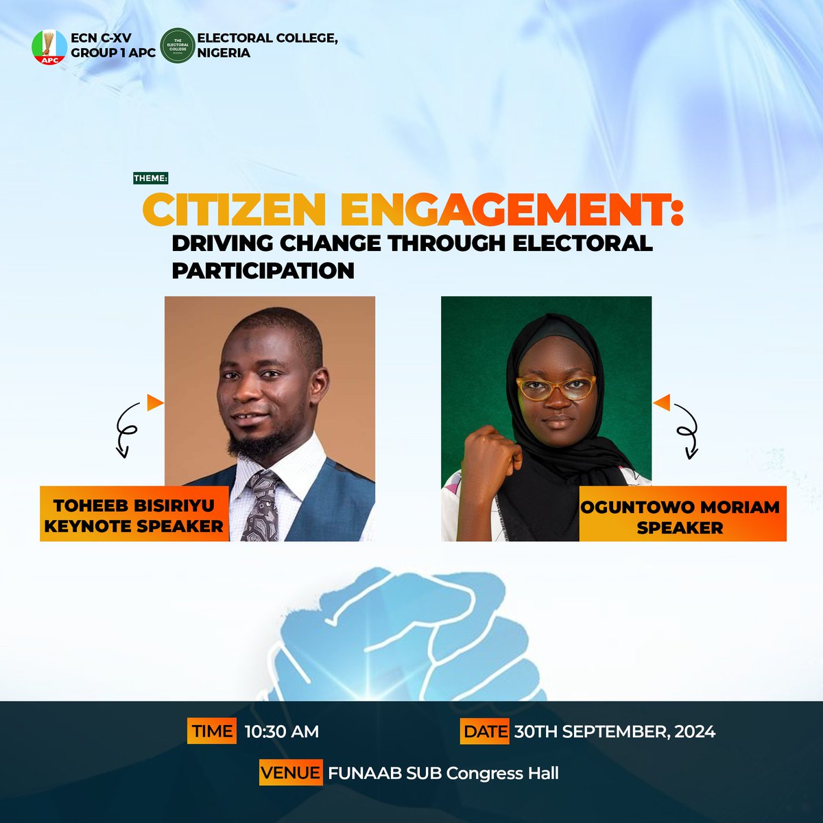 ecn_apc1's tweet photo. As part of the requirement to graduate from the college, the ECN C-XV GROUP 1 APC has taken a step in Building an Informed, Engaged and Active Citizenry. 

Our Mission is to Educate, Inspire and Empower Individuals to Participate in Politics and Governance. 
#politeracy https://t.co/POLVLhNoe6