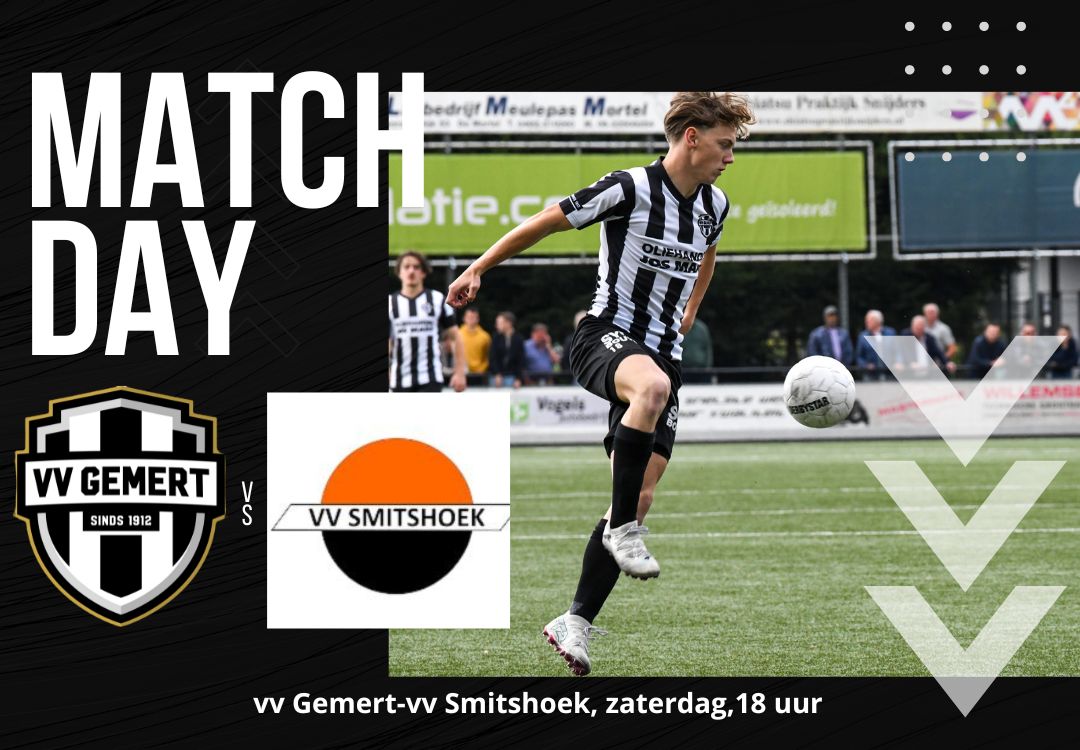 vvgemert's tweet photo. ⚫️MATCHDAY⚪️Na het midweekse bekervoetbal staat er vandaag een belangrijk competitieduel op het programma voor @vvgemert. Tegenstander is @vv_smitshoek. Zwartwitten op jacht naar eerherstel en broodnodige punten. Ben je erbij? Aftrap om 18 uur. #komtdatzien #komaandiezwartwitten https://t.co/AiChCTlUYM