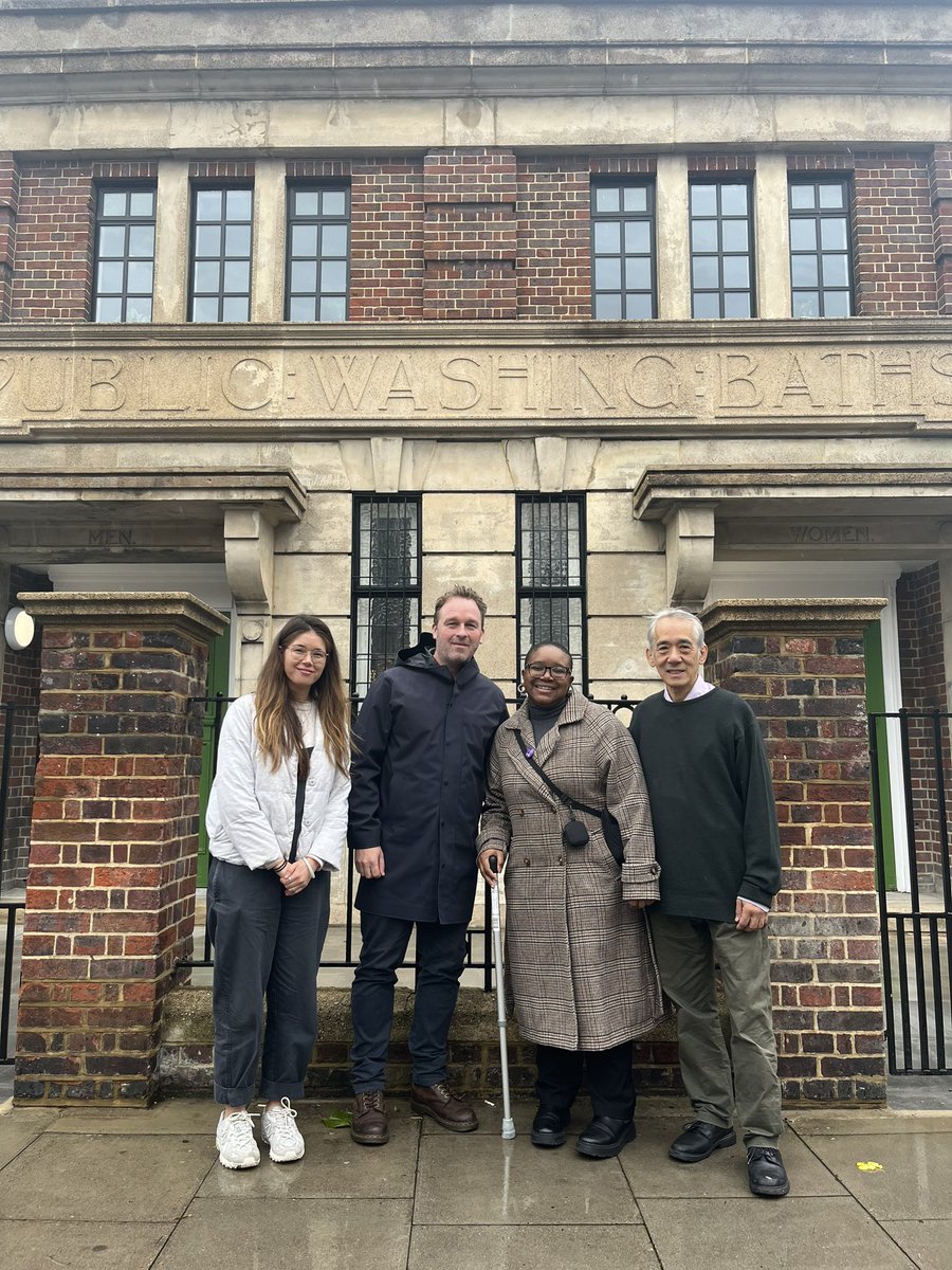 Joe Walker (@joewalkeruk) on Twitter photo Brilliant to visit the newly opened East Southeast Asian Community Centre at the old public washing baths on Englefield Road in #DeBeauvoir. A partnership with <a href="/hackneycouncil/">Hackney Council</a> with over £2m investment from the council to restore the building and support from the <a href="/LDN_gov/">London Gov</a> too. Brilliant to visit the newly opened East Southeast Asian Community Centre at the old public washing baths on Englefield Road in #DeBeauvoir. A partnership with <a href="/hackneycouncil/">Hackney Council</a> with over £2m investment from the council to restore the building and support from the <a href="/LDN_gov/">London Gov</a> too.