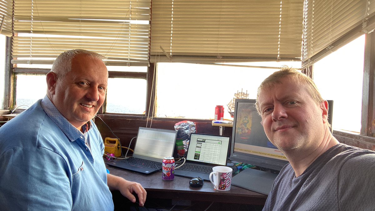 In IOM for #CQWWRTTY with <a href="/STEVIEGM2TT/">Stevie GM2TT</a> and <a href="/GM6DX/">Billy GM6DX 🏴󠁧󠁢󠁳󠁣󠁴󠁿</a>.