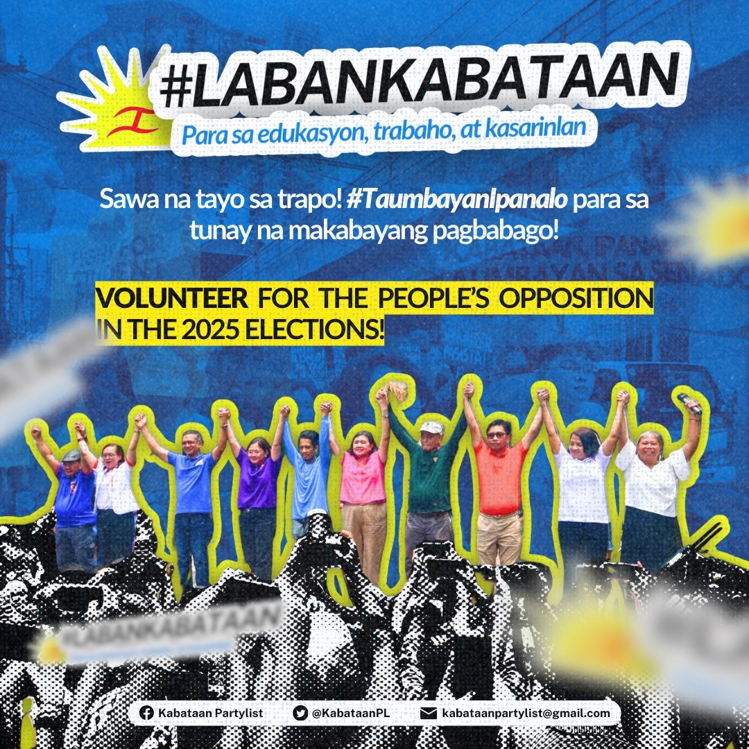 KABATAAN PARTYLIST tweet media