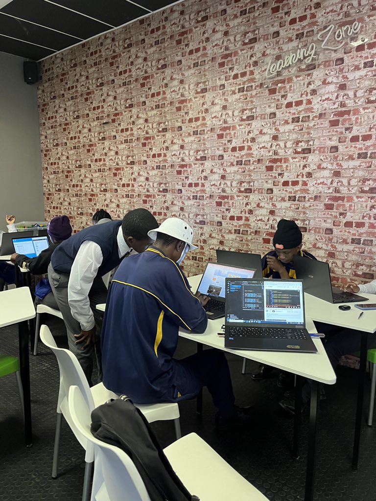 TheTshegofatso's tweet image. We’re wrapping up our @Eazi_Code web dev bootcamp for high schoolers from Daveyton! Our students have built amazing projects and we're looking for sponsors to award prizes to the top 3. Let’s make this a memorable one!
#CodingForGood #EaziCode