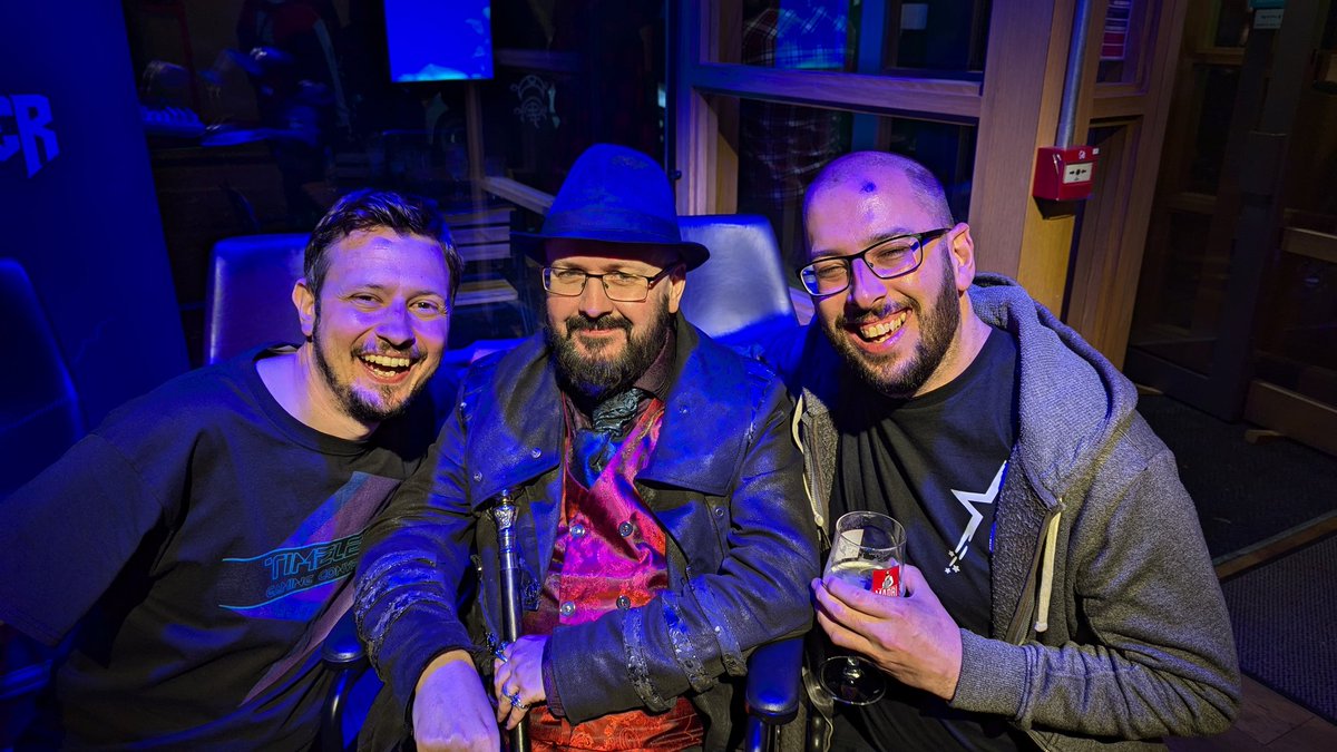 supernovaplays1's tweet photo. A massive thank you and congrats to @SimranWhitham - @Format_Group and @MiddleAgedGame9 - @TimelessGC for putting on the after party A Taste of Timeless! It was great meeting new people and hearing from the panels. Heading home today with some good memories #liverpool #streamjng https://t.co/fMCpbykLkO