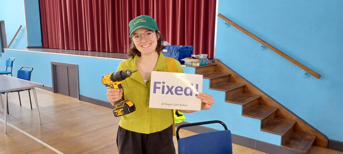 Repair Café Belfast (@repaircafebfast) on Twitter photo A week off for our Belfast fixers, but loads more repair cafes in action today:
🔧 Bangor Repair Cafe at Bangor City Church
🔧 <a href="/RepairCafeAN/">Repair Café Antrim and Newtownabbey</a> in Rathcoole
🔧 <a href="/RepairCafeCduff/">Repair Café Carryduff</a> at Carryduff Baptist Church
🔧 <a href="/RepairCafeFoyle/">Repair & Share Foyle</a> in Strabane A week off for our Belfast fixers, but loads more repair cafes in action today:
🔧 Bangor Repair Cafe at Bangor City Church
🔧 <a href="/RepairCafeAN/">Repair Café Antrim and Newtownabbey</a> in Rathcoole
🔧 <a href="/RepairCafeCduff/">Repair Café Carryduff</a> at Carryduff Baptist Church
🔧 <a href="/RepairCafeFoyle/">Repair & Share Foyle</a> in Strabane