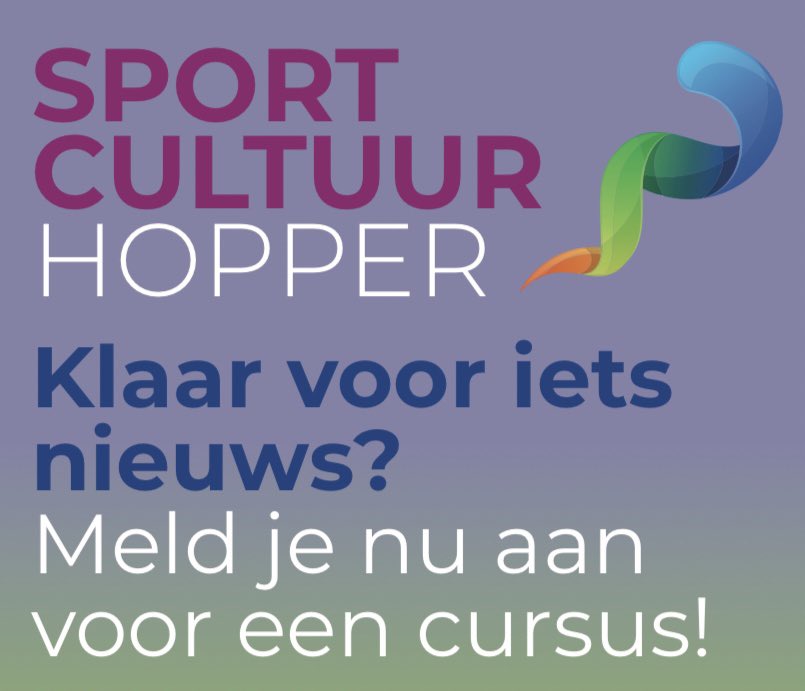 Bas Veldman (@basveldman) on Twitter photo Aanmelden voor een cursus van de Sport- en Cultuurhopper <a href="/gem_groningen/">Gemeente Groningen</a> is mogelijk ๐/๐บ ๐ญ ๐ผ๐ธ๐๐ผ๐ฏ๐ฒ๐ฟ. Maak kennis met een van de vele aanbieders & verenigingen. <a href="/HuisvoordeSport/">Huis voor de Sport</a> @bijVRIJDAG Aanmelden voor een cursus van de Sport- en Cultuurhopper <a href="/gem_groningen/">Gemeente Groningen</a> is mogelijk ๐/๐บ ๐ญ ๐ผ๐ธ๐๐ผ๐ฏ๐ฒ๐ฟ. Maak kennis met een van de vele aanbieders & verenigingen. <a href="/HuisvoordeSport/">Huis voor de Sport</a> @bijVRIJDAG