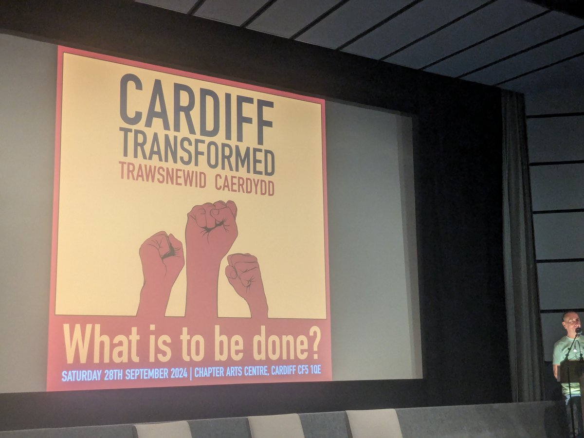 CardiffW_Green's tweet photo. Great day ahead. https://t.co/cbWtZHGAws