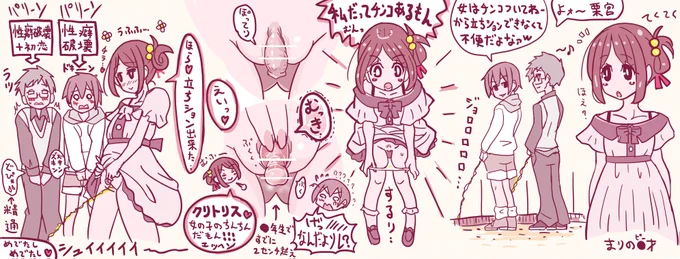 クラスの女子のクリが大きかった思い出とか
#デカクリ  #bigclit 