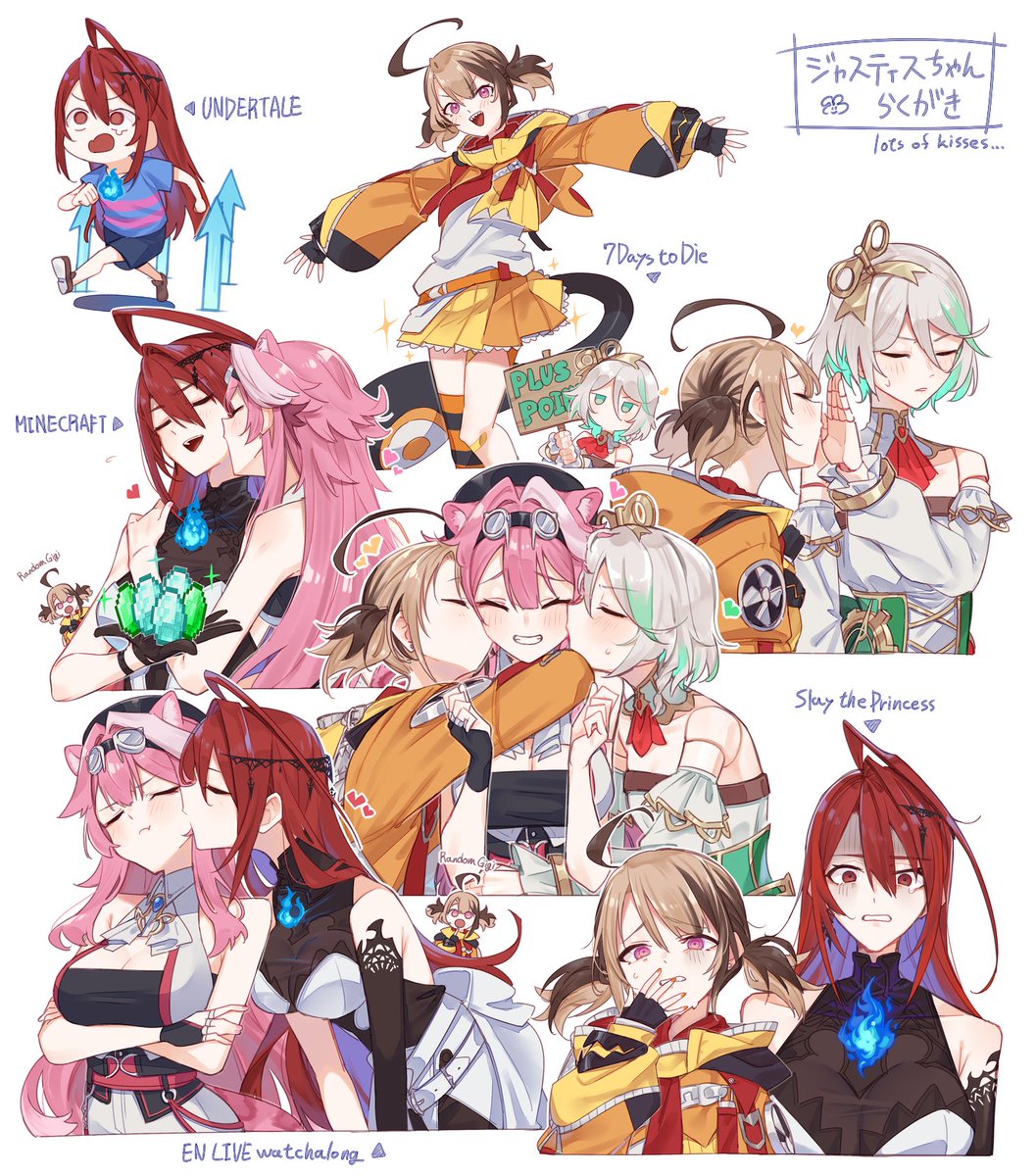 jijiji_6492's tweet photo. Justiceちゃん❤🩷🧡💚
#BloodflameArt #RaorArt #rkggk #Immergination https://t.co/a0idhTTKGx