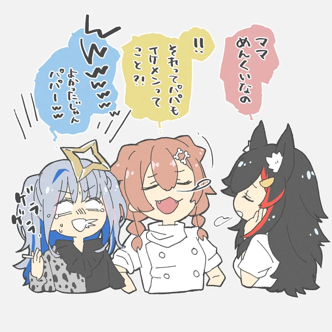 💫娘ムーブがずっとおもしろかったGTA
#かなたーと #できたてころね #みおーん絵 