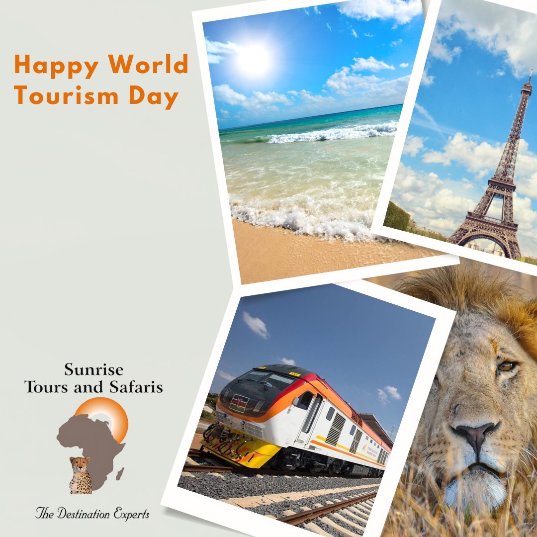 Celebrating World Tourism Day! Let's explore the world together, fostering connections and embracing peace through travel. Every journey brings us closer!
#travelwithsunrisetours #Lipapolepole#TourismAndPeace #ExploreTheWorld
📞/whatsapp +254 738 873 929