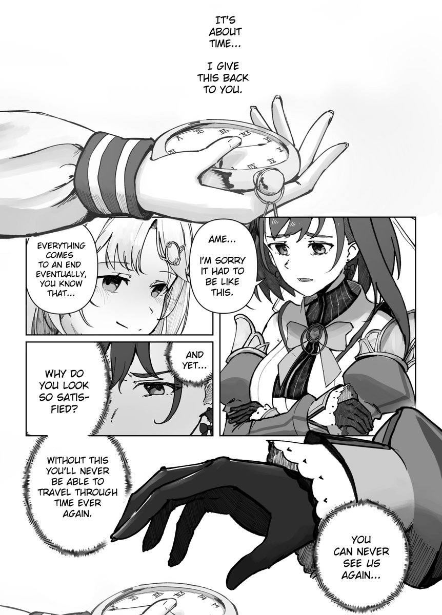 sseldne's tweet photo. [At the End of Your Time] a #timeduo comic
(1/2)

#ameliaRT #kroniillust https://t.co/chSgj6XaSf
