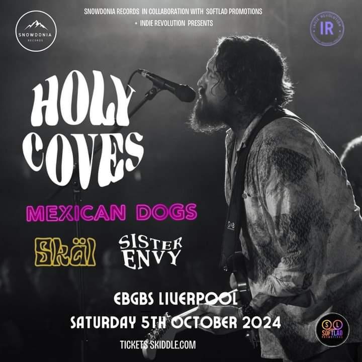 mexicandogsofficial (@mexicandogs_) on Twitter photo ONE WEEK TODAY!
Looking forward to playing with @HolyCoves on there autumn UK tour at <a href="/OfficialHeebies/">Heebie Jeebies</a> Liverpool with <a href="/SkalBandUK/">Skäl</a> & <a href="/SisterEnvyBand/">Sister Envy</a>
Last remaining tickets here
skiddle.com/whats-on/Liver…
#livemusic #liverpoollive #itsliverpool #rockandroll ONE WEEK TODAY!
Looking forward to playing with @HolyCoves on there autumn UK tour at <a href="/OfficialHeebies/">Heebie Jeebies</a> Liverpool with <a href="/SkalBandUK/">Skäl</a> & <a href="/SisterEnvyBand/">Sister Envy</a>
Last remaining tickets here
skiddle.com/whats-on/Liver…
#livemusic #liverpoollive #itsliverpool #rockandroll