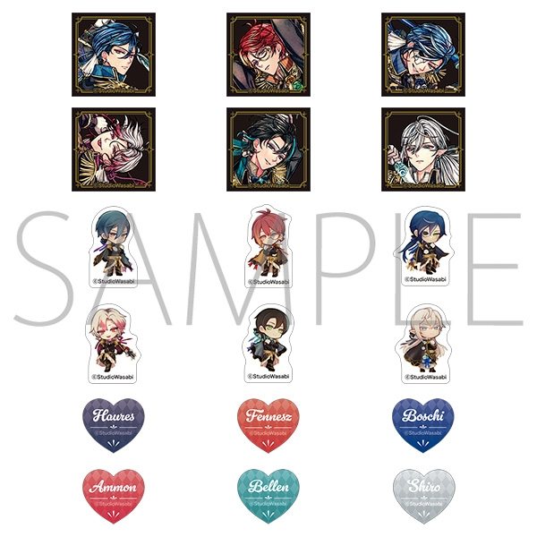 悪魔執事と黒い猫 あくねこ ベリアン　ドールフレークシール　14枚セット 公式】あくねこgoods & event (@akuneko_shop) / Posts / X