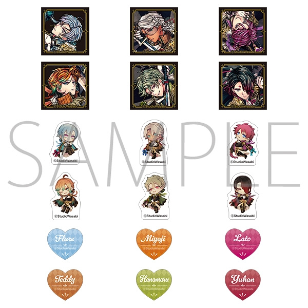 アニメイトオンラインで予約開始！ 悪魔執事と黒い猫 フレークシール