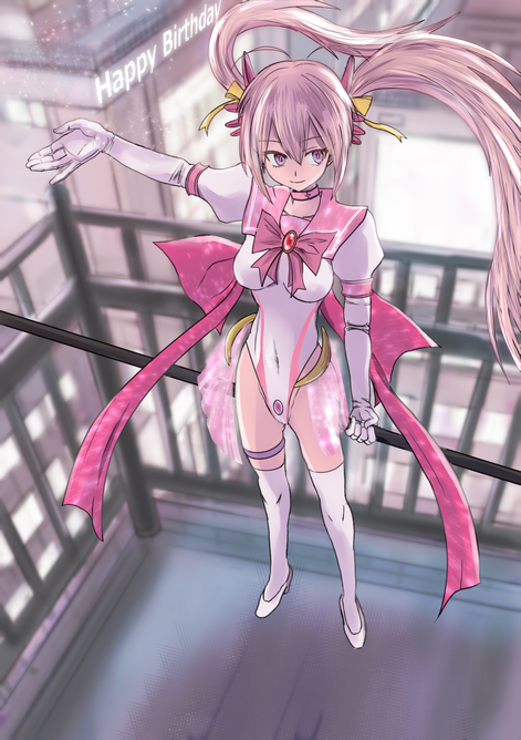 季節の変わり目で色々大変ですが、ヒョロワーさんには元気でいて頂けたらなと…
こちらはHarumakiさんの創作ヒロイン、春光天使ハルカさんを描かせていただいた時のもの。
ハルカさんももちろんですが、変身ヒロインには夜空が似合うなあと#変身ヒロイン 