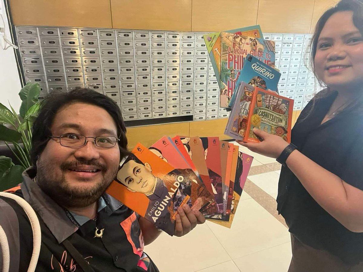Xiao_Chua's tweet photo. Our gifts for @JoshCullen_s 

Josh Cullen Lost and Found Album Concert at the New Frontier Theater.

#Ihawan
#BBQ
#ATin
#SB19
#JoshCullenLostAndFound
#MayItinadhanaKayXiao https://t.co/Au31O9Pit3
