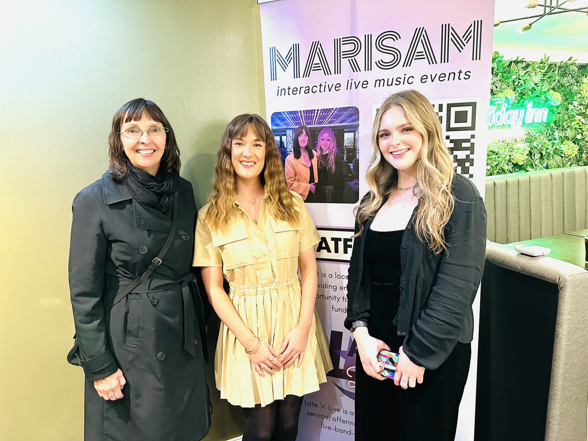 Had a fantastic night in Jesmond at Newcastle’s only interactive music quiz- Late ‘n’ Live. Proud of Maria and Sam who are Marisam, the North East-based, female-led events company that were behind this thoroughly enjoyable evening of live music, music trivia and covetable prizes.