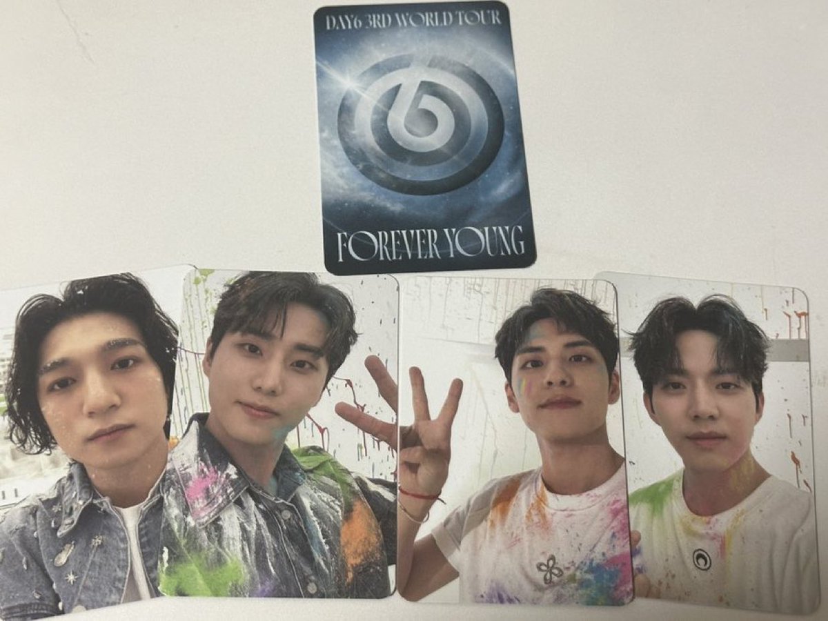 meowooong's tweet photo. 데이식스 day6 콘서트 막콘 입장포카 양도

입장포카 세트

🎈2.5 에 양도합니다!

데이식스 콘서트 forever young 입장포카 day6 첫콘 중콘 막콘 영케이 영현 원필 도운 성진 https://t.co/6JVI8gp22c