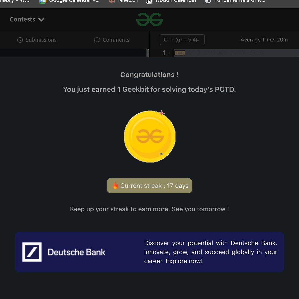 devidutta18's tweet image. Day 17 of #geekstreak2024! 
Solved: Minimal Cost

#DeutscheBank