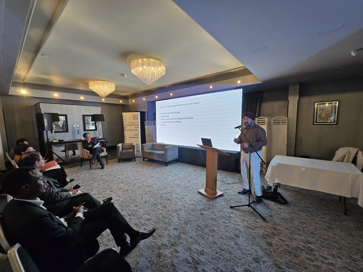 Dr. Harjot Singh brought an informative session on the role of point-of-care coagulation testing in the perioperative setting. Advances in patient safety! #BAOIA2024 #PerioperativeCare