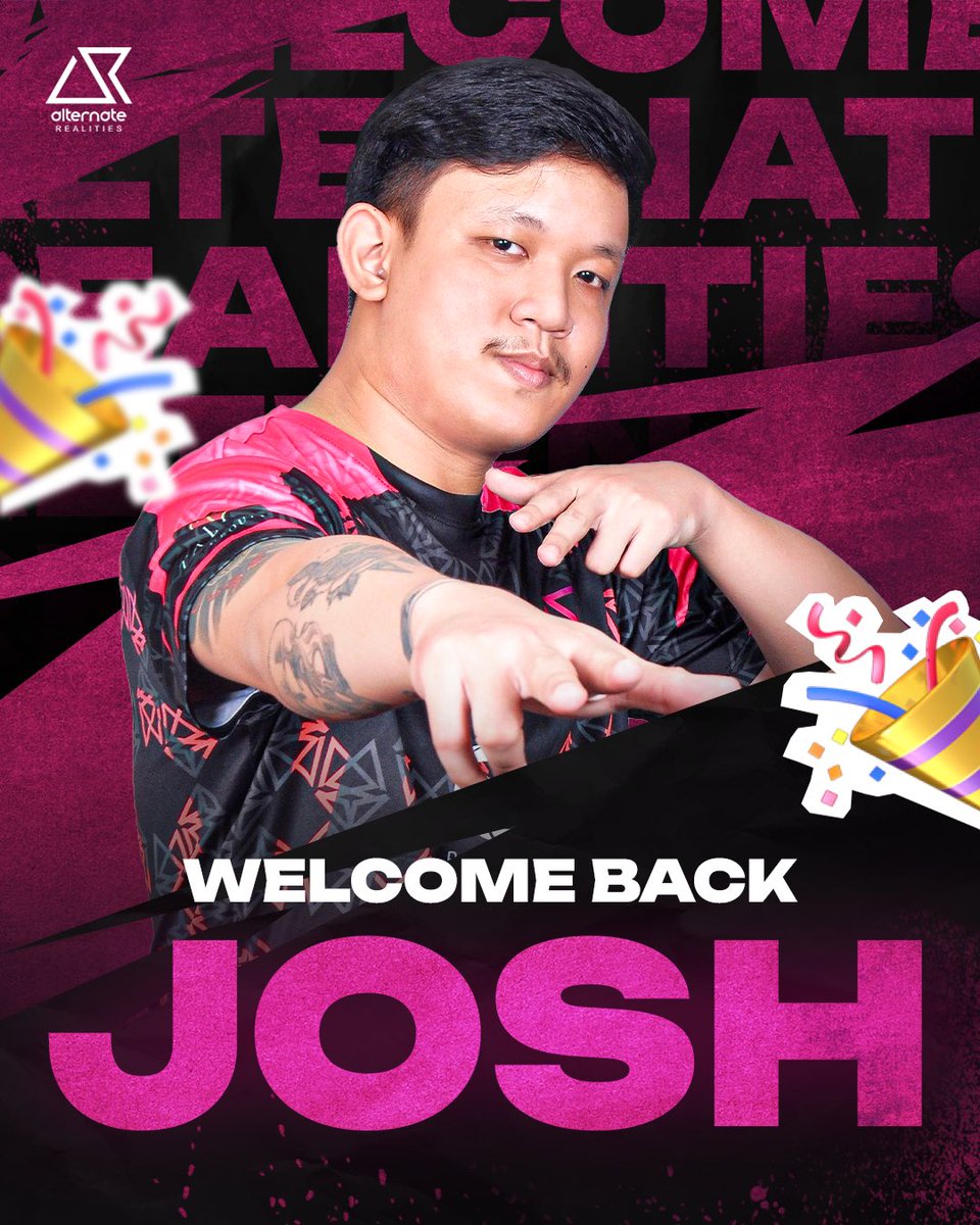Get ready! <a href="/JoshSvlr/">JoshS</a> returns to AR today at 5 PM to battle Mogo Esports. Let’s cheer him on!