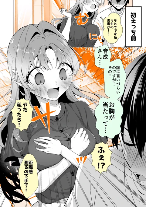 無邪気な彼女の初え.っち前と後
〜当たる〜(1/2) 