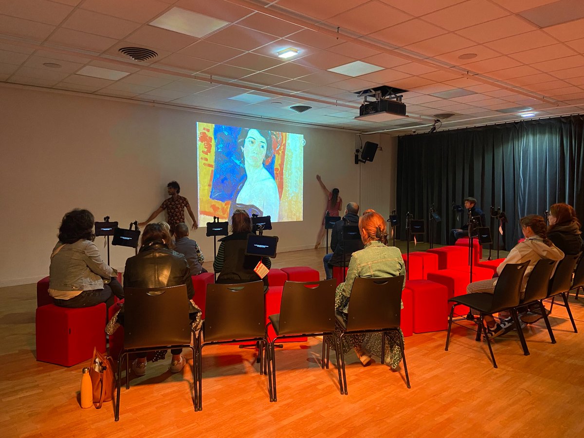 🖼️Journée inaugurale de la micro-folie de Vallet en en présence de <a href="/Ciengc25/">Compagnie ngc25</a> #microfolie #culture #muséenumérique #Vallet