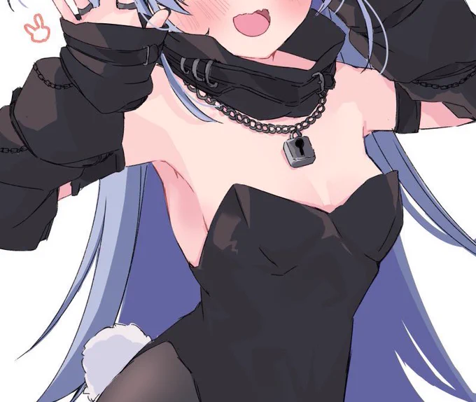 衣装はあれなのにどの目線で見ても健全すぎた #目元より下で切り出すとエロいらしい 
