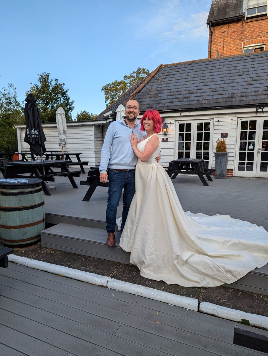 caustenhardy's tweet photo. @RobertFisk Ha I do love a wedding! Celebrated our five year anniversary with a casual night at the pub 😜 https://t.co/vDC5iVy02h
