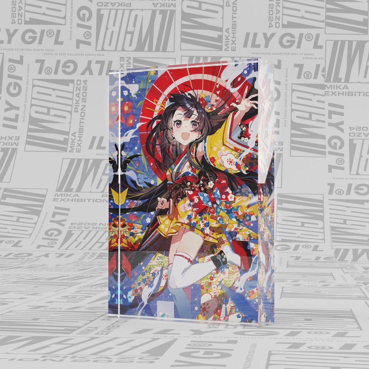 ◤グッズ紹介◢ ○ACRYLIC BLOCK CANDY GIRL 8,800円(税込) 和装少女
