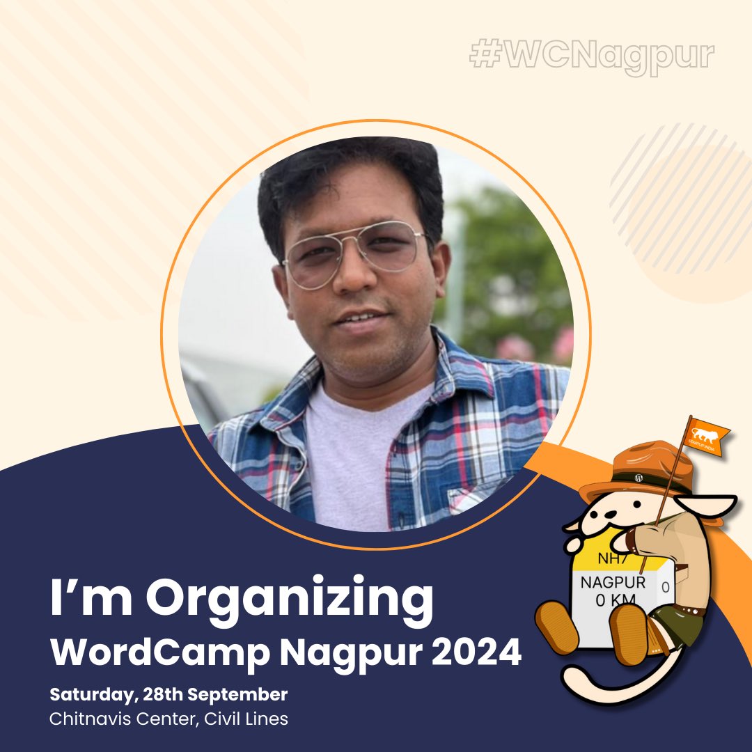 I am organising #WCNagpur