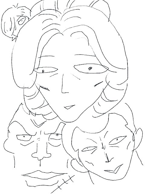 #絵柄の振れ幅見せて 