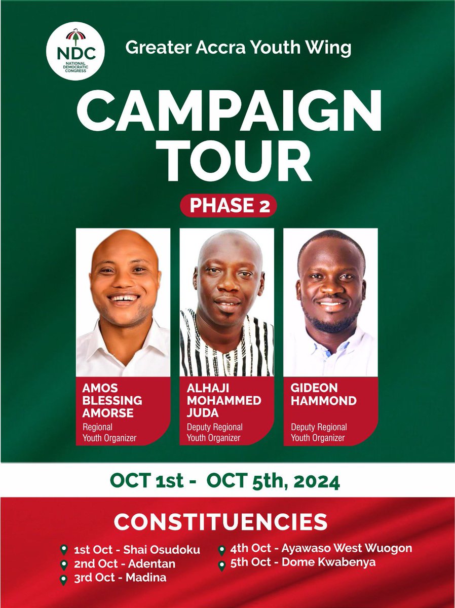 ItsAmos1's tweet photo. Phase 2
Join us let’s do this for Ghana and @JDMahama https://t.co/u3V24qiY3R