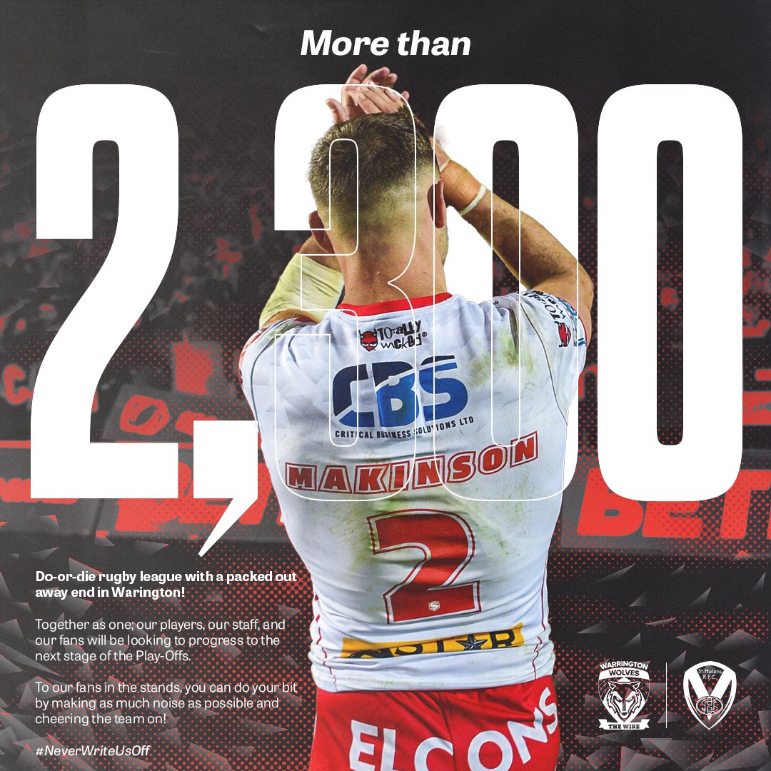 Saints1890's tweet photo. π’ LET'S. GET. LOUD. π’
Big away following, as always it's appreciated so much by all at the Saints, so thank you!
Let's get this job done, together. β
#NeverWriteUsOff π» https://t.co/v8W3XWEi6M