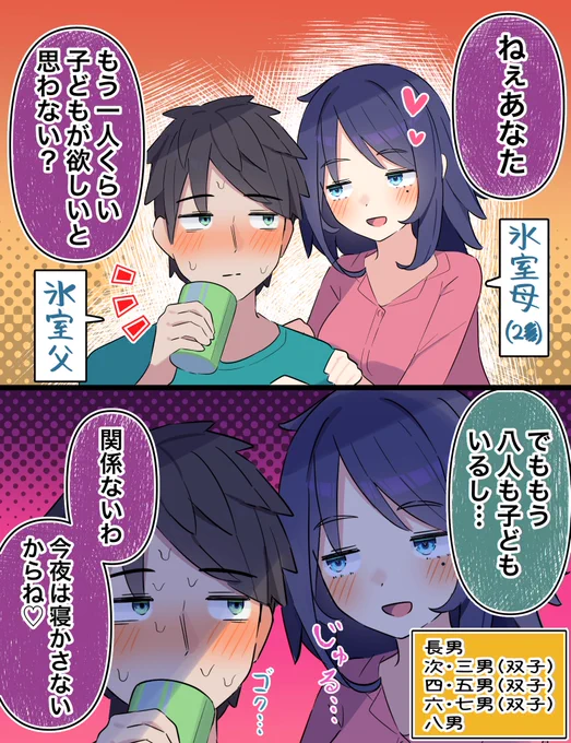 クールな同級生ちゃんが生まれる前のお話… 
