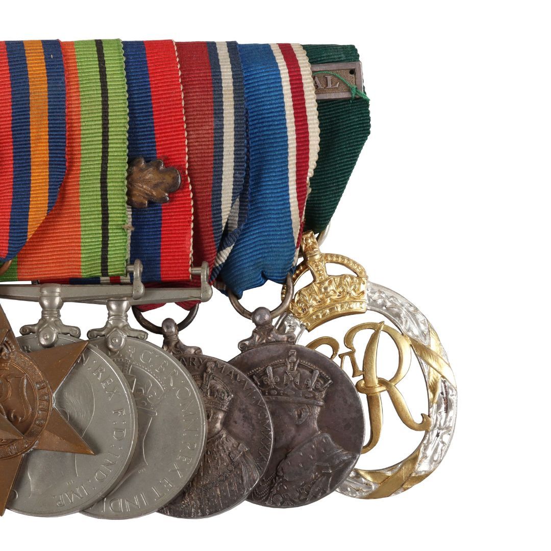 One of the medal lots in our upcoming 'The Military Gentleman - Ted Chang Collection of British' Militaria auction 🎖️  This is Lot 1 - a mounted group of British military medals. This sale will take place on Wednesday 2nd October 2024 - buff.ly/4eCZRML
#medalgrouping