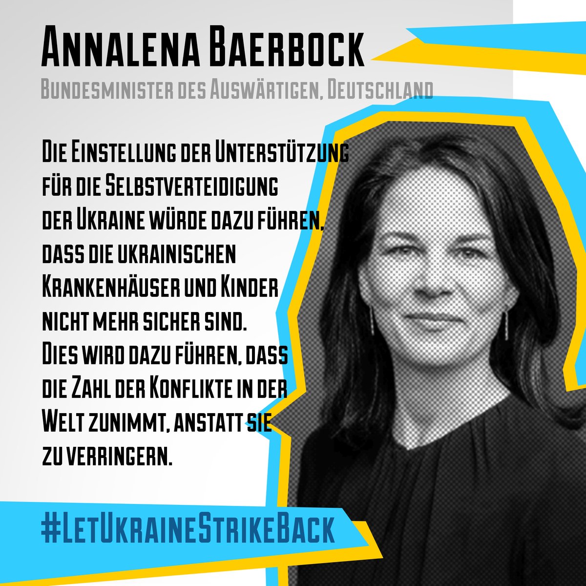 UnderdogUa's tweet photo. The Minister of Foreign Affairs of Germany on the importance of supporting Ukraine: https://t.co/GH2XnU6RXb

#LetUkraineStrikeBack

@ABaerbock https://t.co/rBCeeotceu