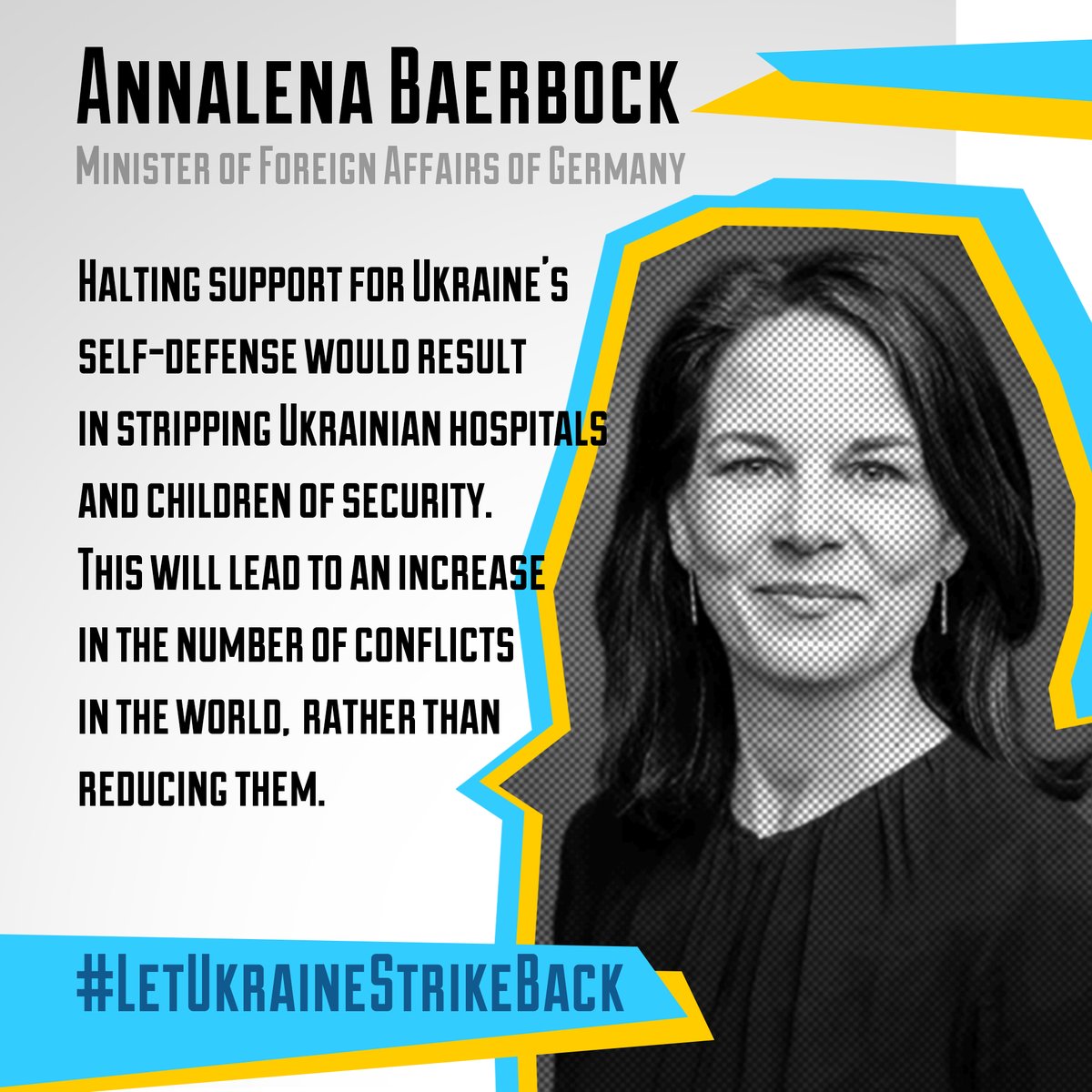 UnderdogUa's tweet photo. The Minister of Foreign Affairs of Germany on the importance of supporting Ukraine: https://t.co/GH2XnU6RXb

#LetUkraineStrikeBack

@ABaerbock https://t.co/rBCeeotceu