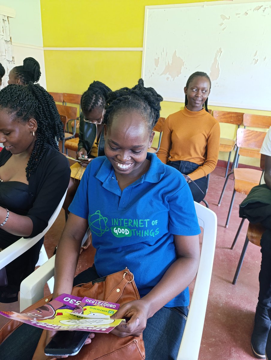 At Trinity Hall Maseno discussing contraception and its usage.#BongaNaAuntyJane <a href="/YourAuntyJane/">Aunty Jane Hotline</a>