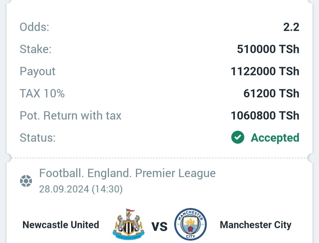 Singlebet zimerudi 💥💥💥

Kick off 14:30

Kampuni Betwinner 

Code ya mkeka  G3JRY

Jisajili betwinner 👉is.gd/ZVNsJM

App betwinner 👉is.gd/FYGWaa

Promocode jaza  KOVE255

Bonus 100%

RT