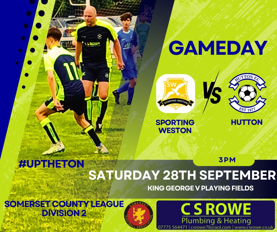 FCHutton's tweet photo. ⚽️GAMEDAY⚽️
Firsts are at @sporting_50 in the @somersetcfl Division 2.
Good luck lads💪
#UptheTon
#huttonfc
@swsportsnews
#csrowe
#grassrootsfootball https://t.co/mYFGkw3tNd