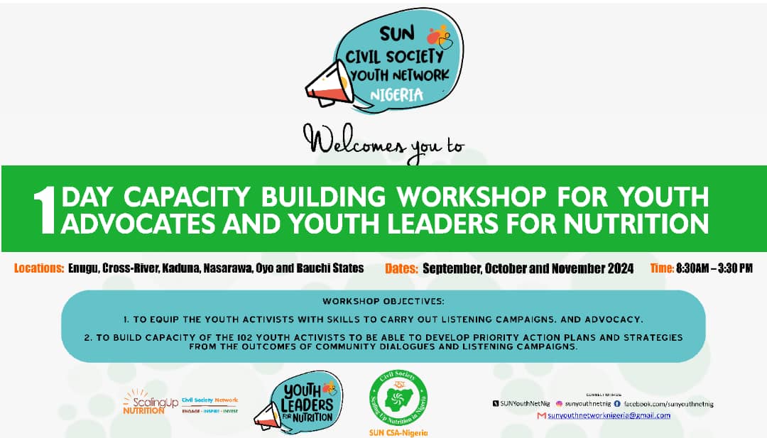 SUN Civil Society Youth Network Nigeria tweet media