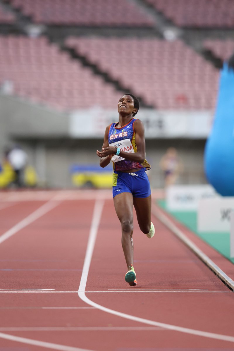 ヨギボーチャレンジ チャレンジ女子3000m ミリアム・ジェリ（仙台育英