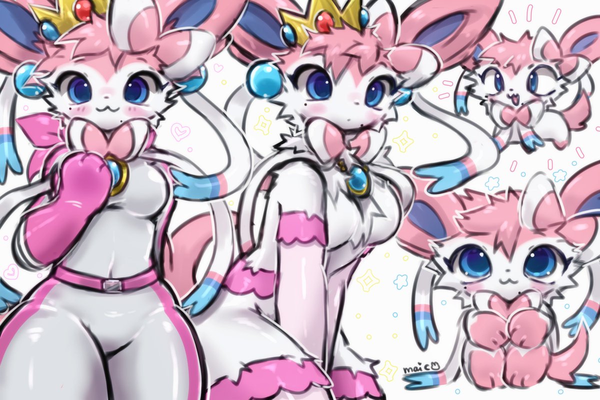 who is this sylveon dressed as? :3