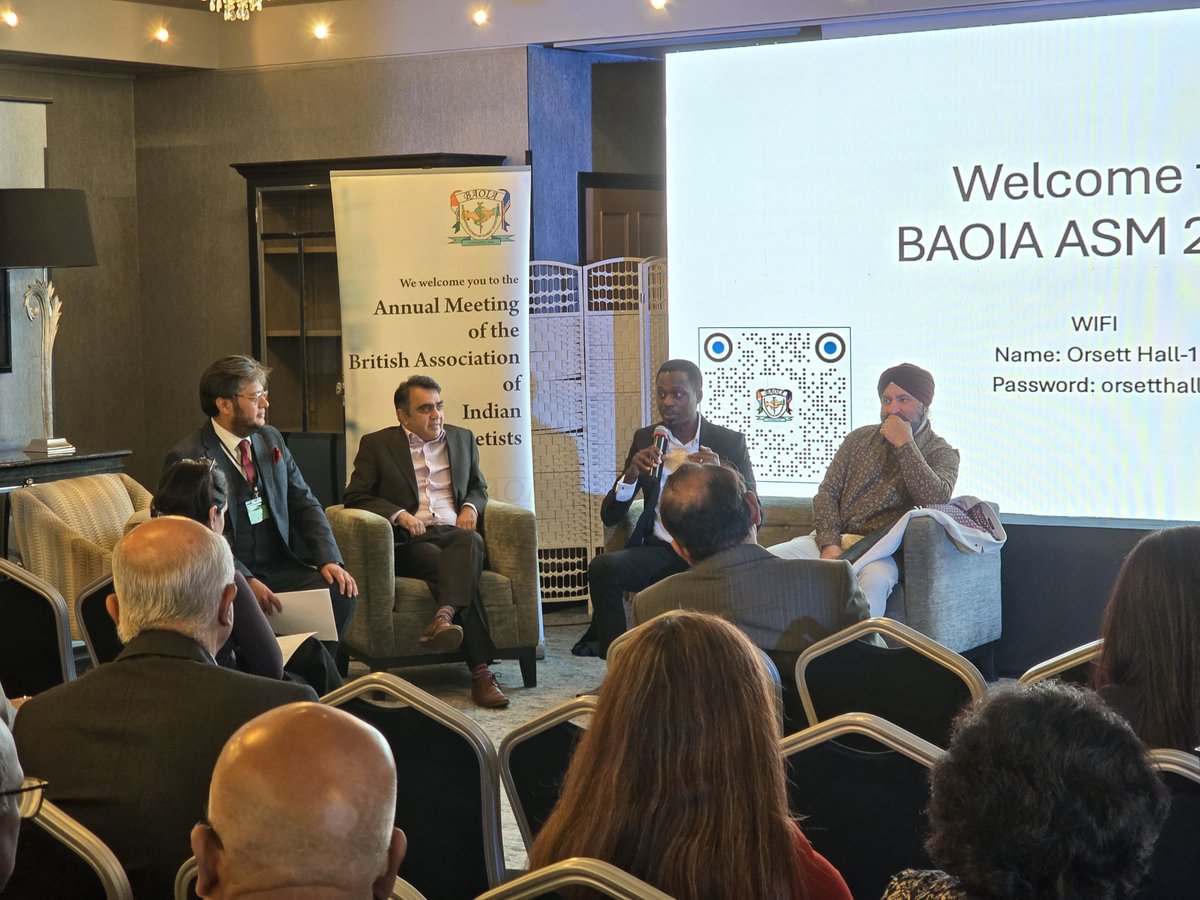 Proud to see such vibrant discussions at our Annual Meeting. A brilliant mix of science, collaboration, and community #BAIOA #HealthcareLeaders